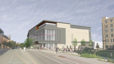Design renderings proposed for UW’s new rec center. [Images courtesy of HOK and Workshop]