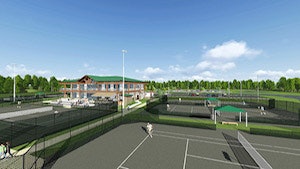 Palm Beach Gardens Tennis Center [Image courtesy OLC]