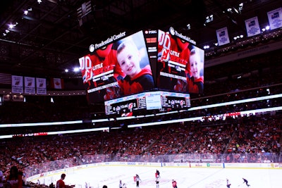 Largest, High Definition, In-Arena Center-Hung Scoreboard in the World  Unveiled at New Jersey Devils' Prudential Center by Trans-Lux - New Jersey  Business Magazine