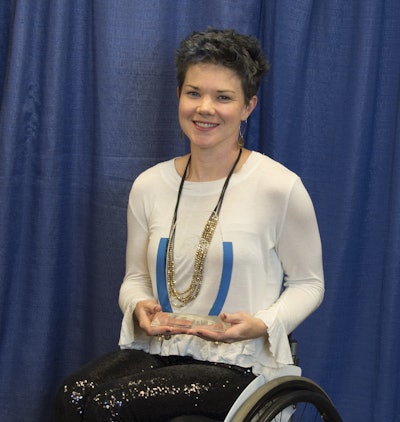 Sarah Casteel has been named PTR Wheelchair Professional of the Year.