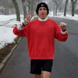 Bruce Sherman celebrates 40 year running streak