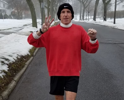 Dr. Bruce Sherman of GymValet has now run at least three miles every day for 40 straight years.