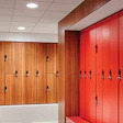 University of Nebraska-Lincoln, East Campus Recreation Center locker room