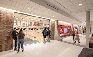 The new Willmore Center is a facility not just for student-athletes, but for the entire campus community.