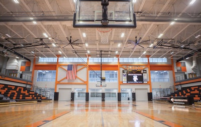 Converting the high school gym — from educational space by day to event destination at night — has never been easier, or more exciting.