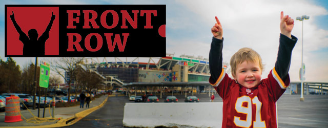 Cody’s Front Row Experience: Washington Redskins game [Photos courtesy of FrontRowFoundation.org]
