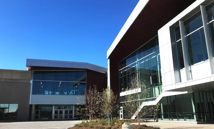 Lambton College's Athletic and Fitness Complex [Image courtesy Tillman Ruth Robinson]