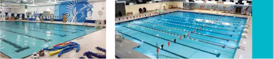 With an additonal four lanes, the new pool offers users much more room to operate.
