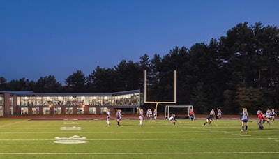 Sally Blair Ames Sports Complex at Stonehill College. Photo credit: Anton Grassi.