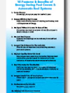 10 Features & Benefits