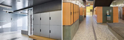 Left image coutesy of Excelsior Springs (Mo.) Community Center. Right image courtesy of Montrose Recreation Center.