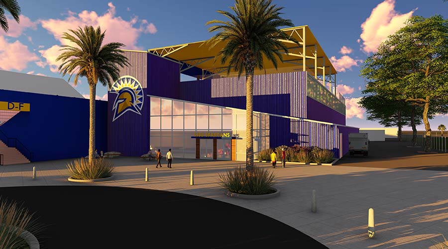 Rendering courtesy sjsufootball.com