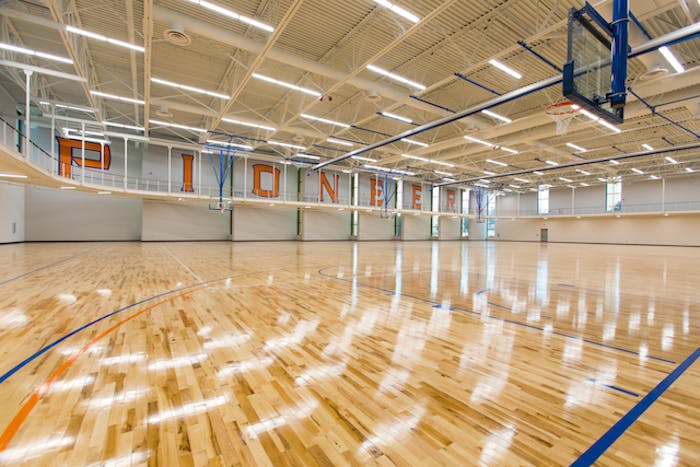 University of Wisconsin-Platteville Williams Fieldhouse [Photo courtesy of campus photographer Andy McNeill]