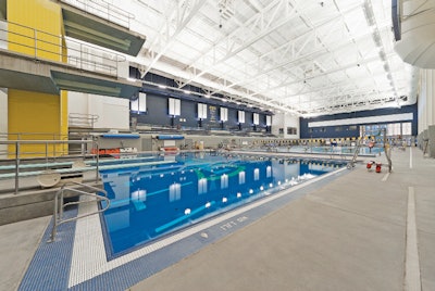 The Northern Arizona University Aquatic and Tennis Complex is the highest-elevation competitive 50-meter pool in North America.