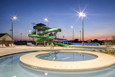 Adventure Cove Waterpark provides Abilene, Texas, with an aquatics facility of its own. [Photo courtesy Water Technology Inc.]