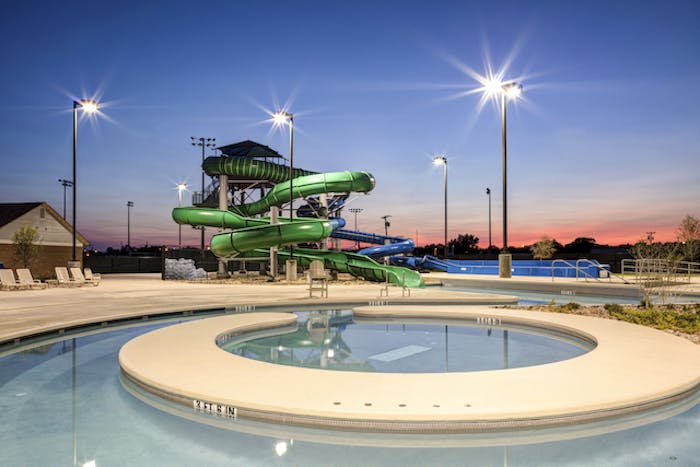 Adventure Cove Waterpark provides Abilene, Texas, with an aquatics facility of its own. [Photo courtesy Water Technology Inc.]