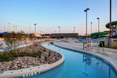 Thousands of patrons visit Adventure Cove to experience amenities such as this lazy river. [Photo courtesy Water Technology Inc.]