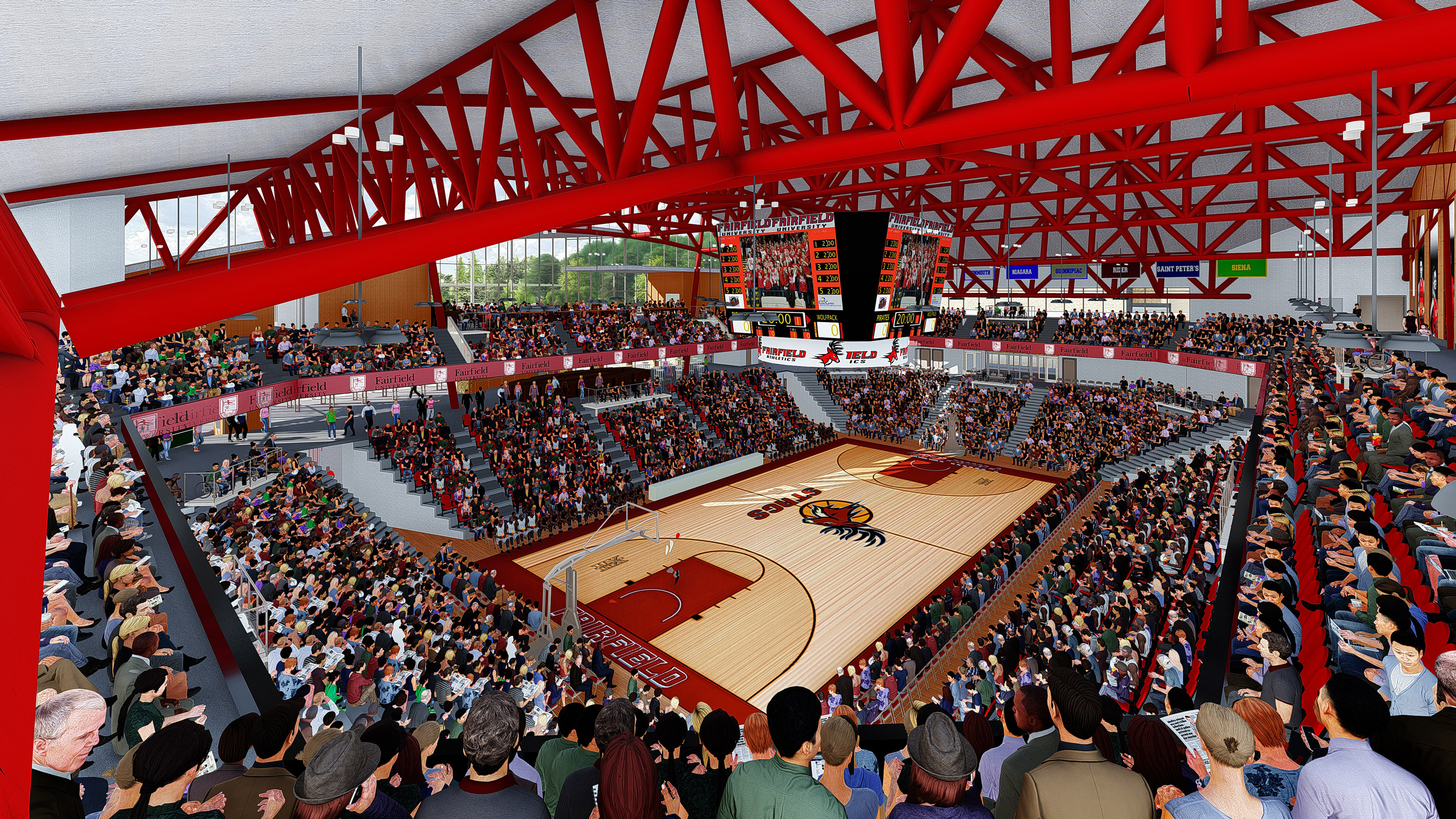 Fairfield Convocation Center [Rendering courtesy Centerbrook Architects & Planners]