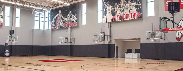 Jon M. and Karen Huntsman Basketball Facility, University of Utah [Photo courtesy of Populous]