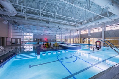 The facility offers a wide variety of programming options. [Photos by IRIS22 Productions LLC and Aquatic Design Group]