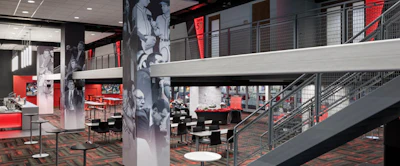 Fifth Third Arena, University of Cincinatti [Photo by Brad Feinknopf Photography]