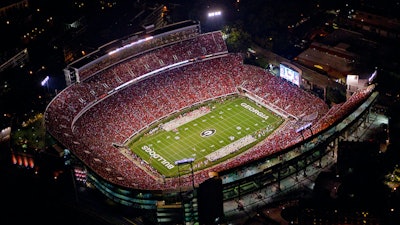 University Of Georgia Sanford Stadium Drone