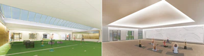 [Renderings courtesy of The Houstonian Hotel, Club & Spa]