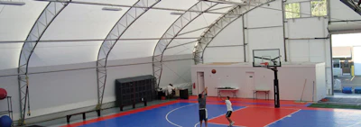Total Athlete Indoor Training Center, Triadelphia, W.V. [Photo by Brett Bodzinski, courtesy of ClearSpan]