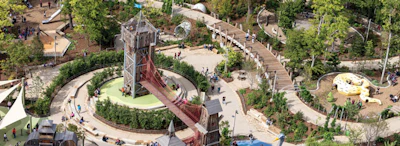 [Adventure Playground aerial courtesy Shane Bevel, Gathering Place]
