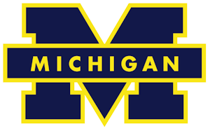 Michigan Wolverines Logo svg