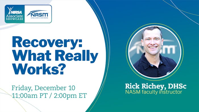 Nirsa Nasm Webinar Recovery What Works