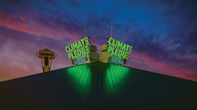 Climate Pledge Arena Roof Credit Climate Pledge Arena