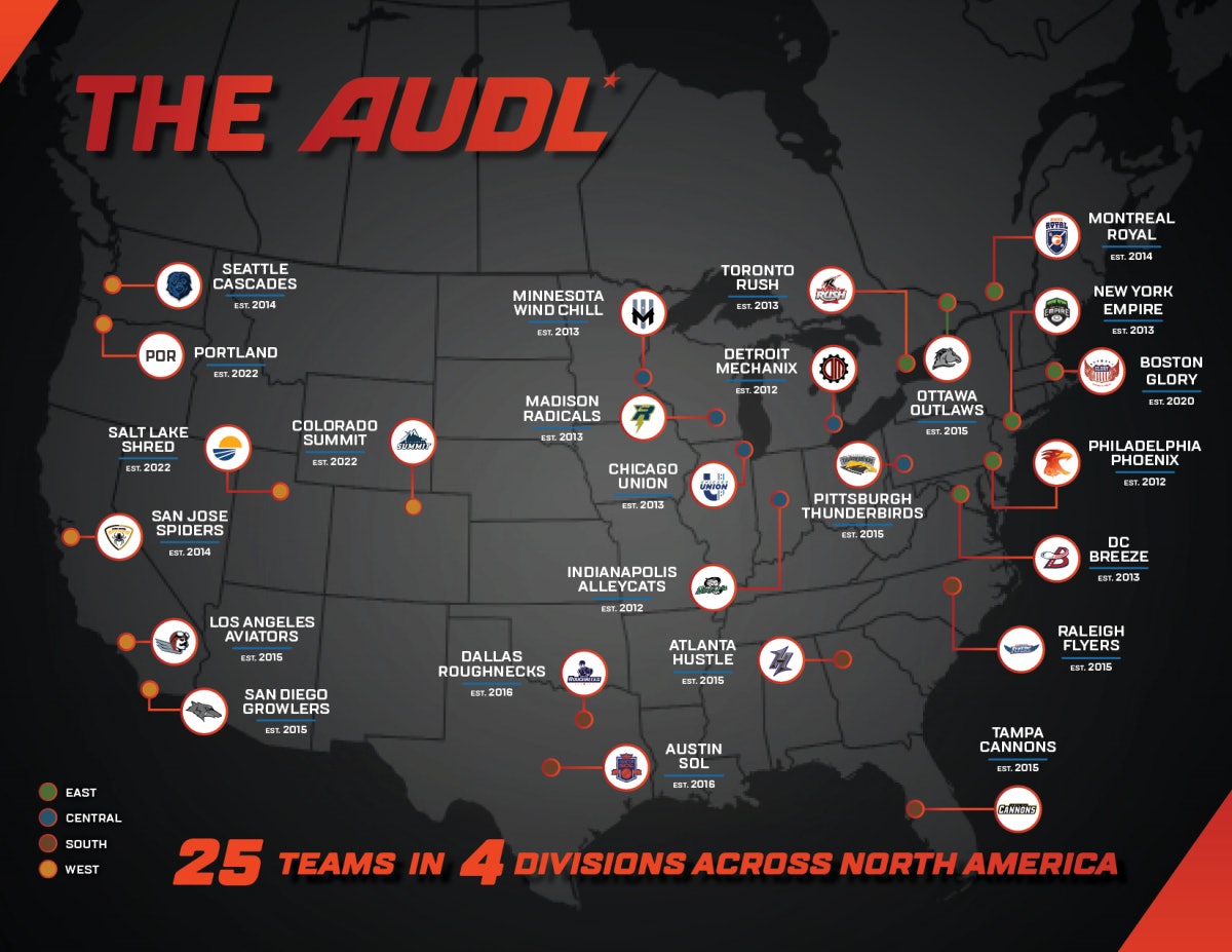 2022 AUDL All-Star Game Announced For Portland