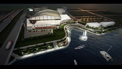 Architectural Rendering Of Paul And Alejandra Foster Pavilion
