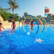 The Aquaventure Waterpark at the Atlantis Dubai.