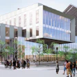 Artist rendering of the student-athlete performance center at Georgia Tech