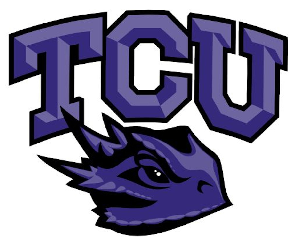 TCU Horned Frogs Nail Decals - wide 9