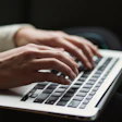 Computer Typing Email