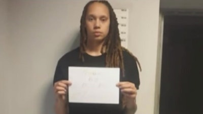 Brittney Griner's Russian booking photo