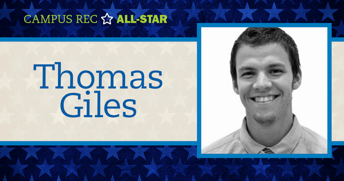 NIRSA Campus Recreation All Star: Tom Giles - Vimarsana News