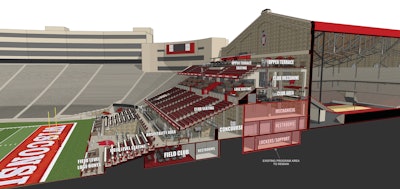 Uw Athletics Camp Randall Section Update