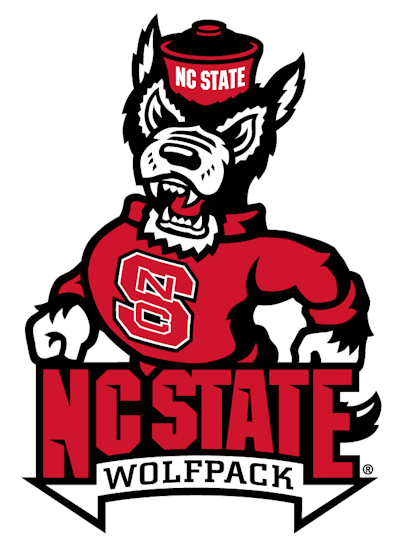 North Carolina State Wolfpack Logo Secondary 20052805