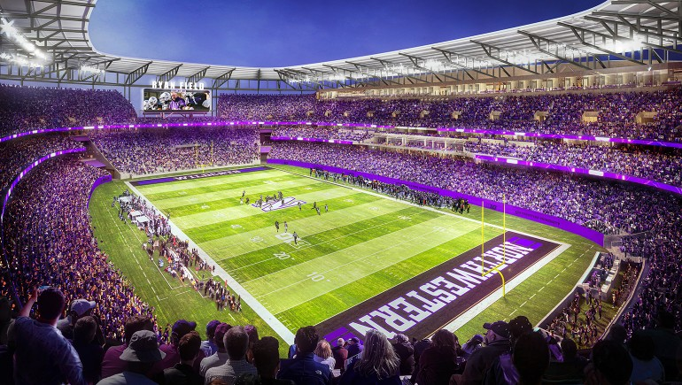 Modern Replacement For Northwestern's Ryan Field To Reduce Capacity ...