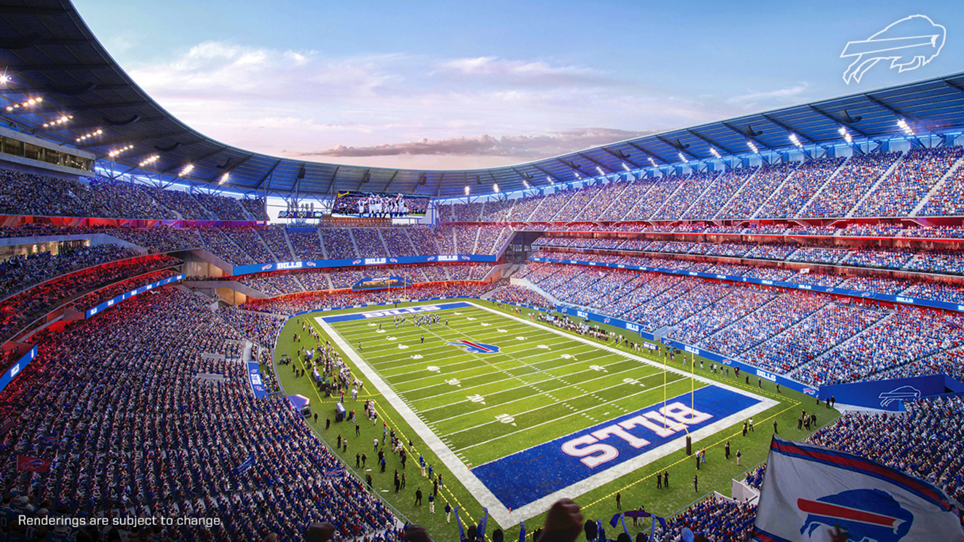 Buffalo Bills Release Renderings Of Proposed New Stadium | Athletic ...