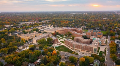 University of St. Thomas campus in St. Paul-Minneapolis, Minn.