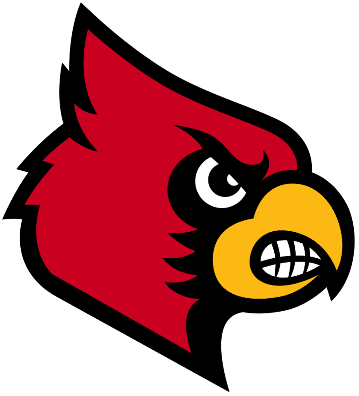 Men's Champion Red Louisville Cardinals Vault Logo Reverse Weave