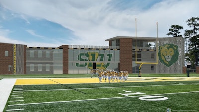 Slu New Athletic Training Athletic Building Render