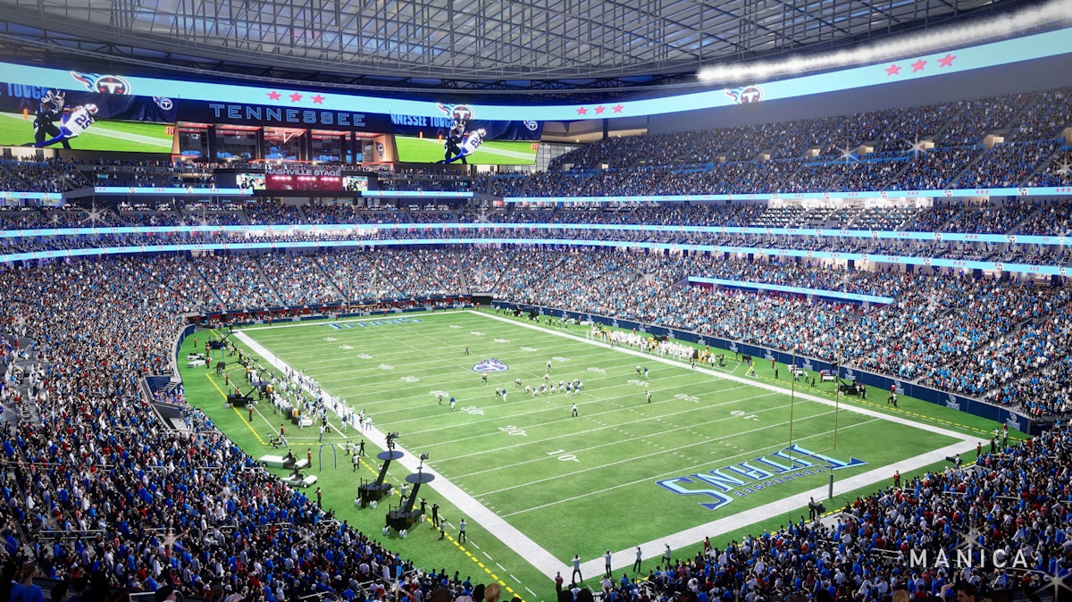 Tennessee Titans Release Renderings of Proposed Stadium Athletic Business