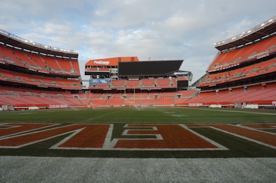 Browns will play Buccaneers on field that was vandalized