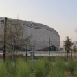 View of Education City Stadium in Al Rayyan, Qatar, that was built as a venue in time for the 2022 FIFA World Cup.